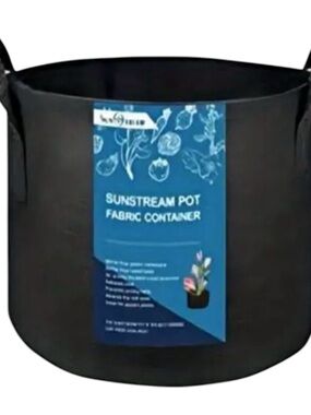 Heavy Duty Thickened Nonwoven Breathable Fabric Pots/ Grow Bags W/ Handles 10Gal